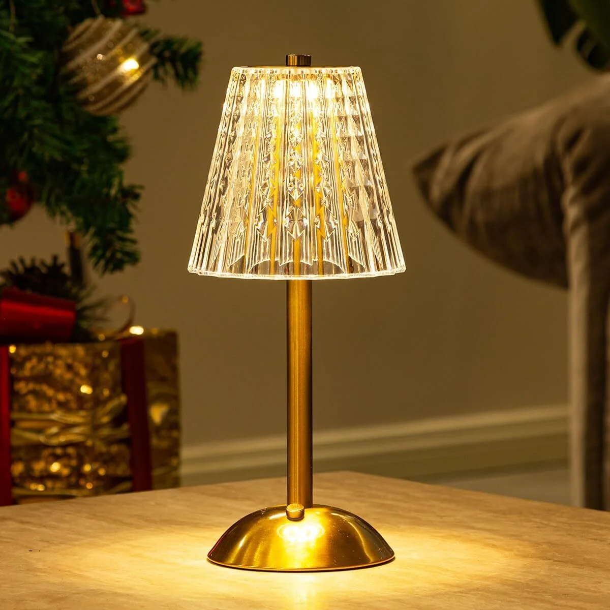 Elegant Crystal LED Table Lamp