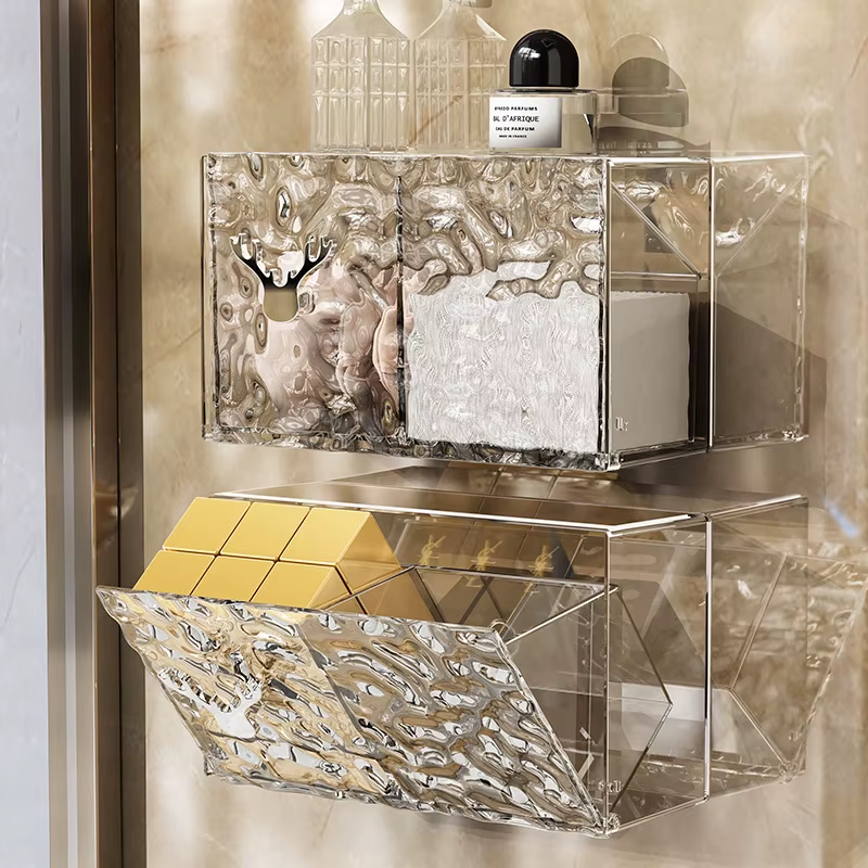 Wall Mounted Cotton Swab Box